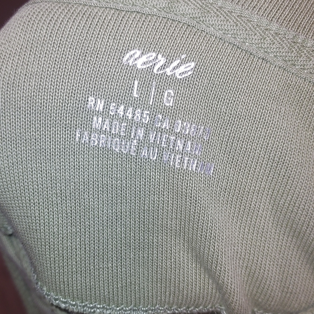 Aerie Sage Lace-Up Hoodie - Picture 4 of 5